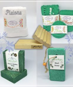 Çimen Selülit Sabunlu White Spa Seti